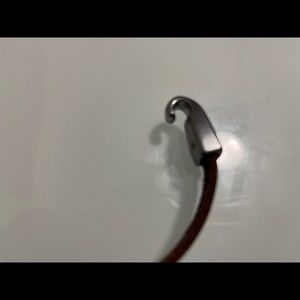 RL leather hook bracelet